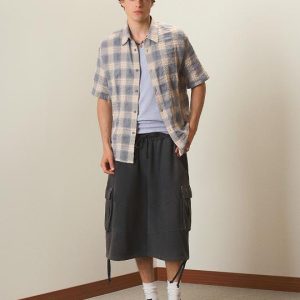 پیراهن چهارخانه